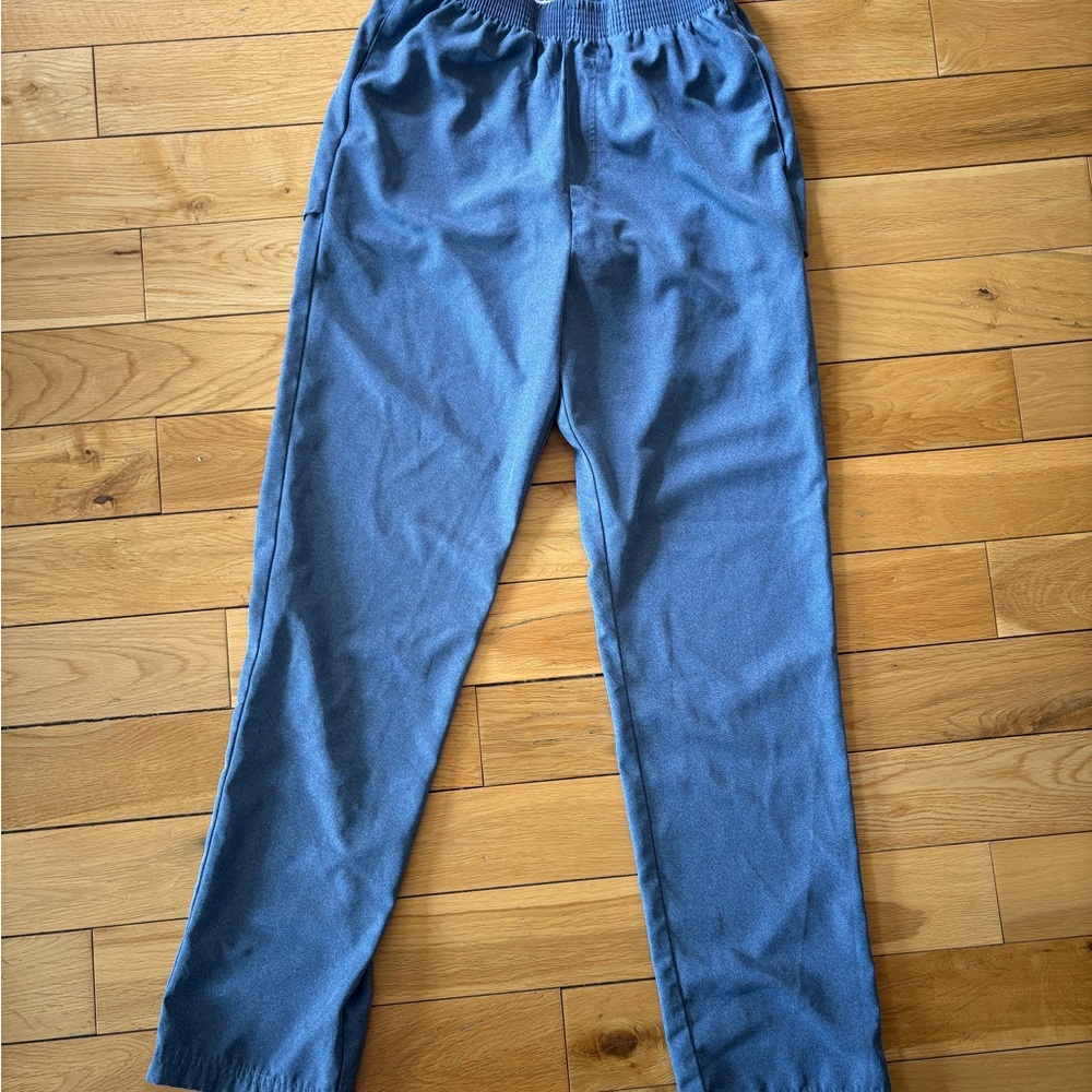 Men's Blue Elastic-Waist adaptive pants
